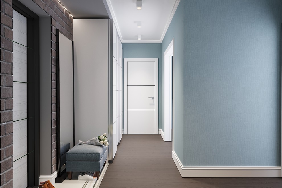 Современный интерьер с элементами лофта в г.Оренбург