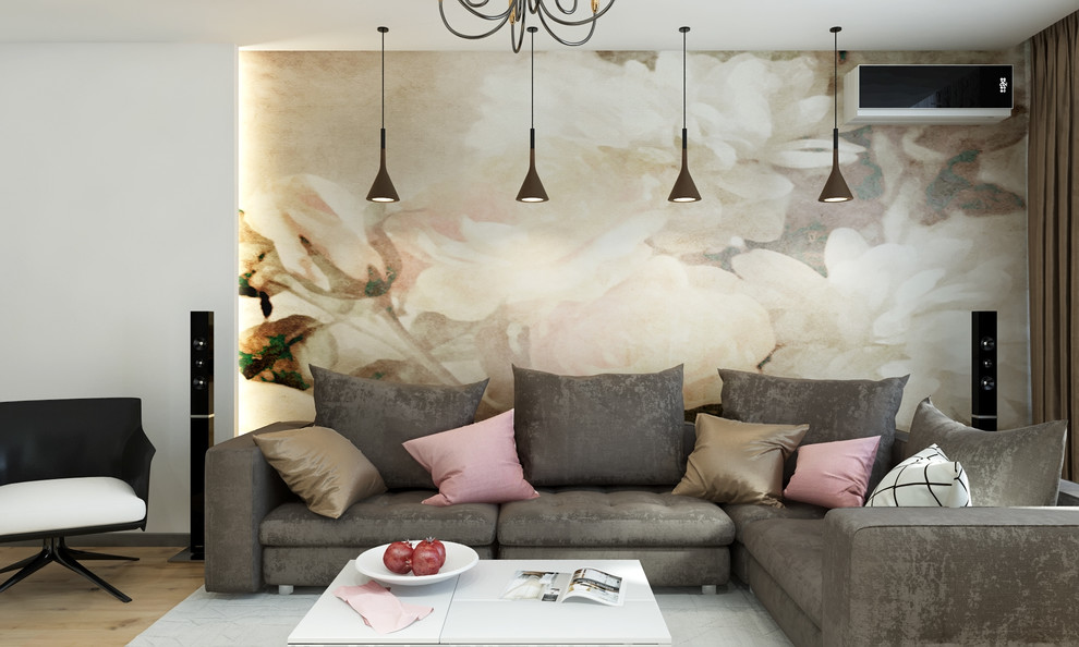 Гостиная в цветах