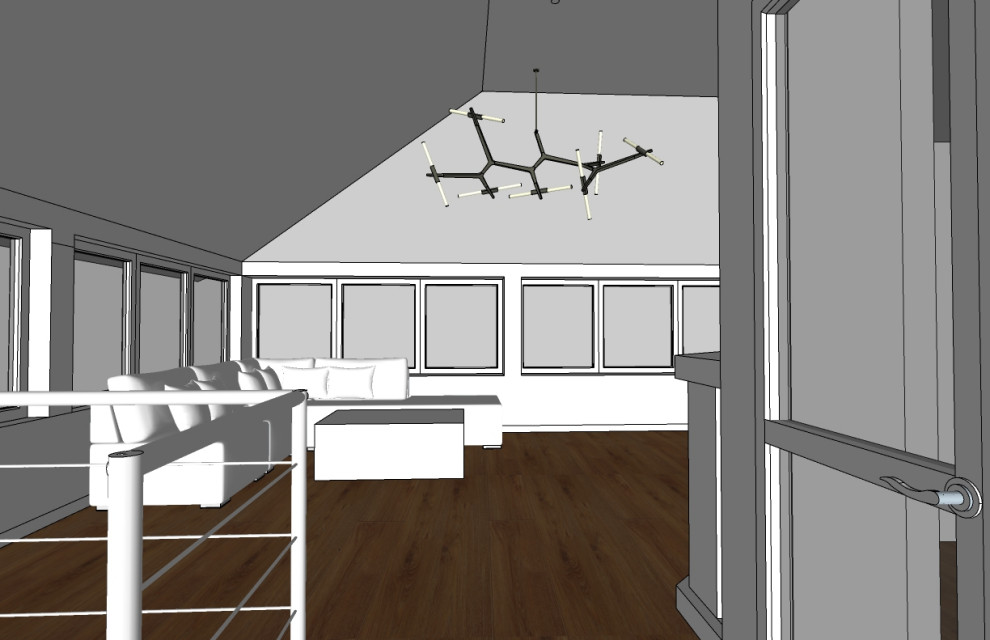 Перепланировка мансарды