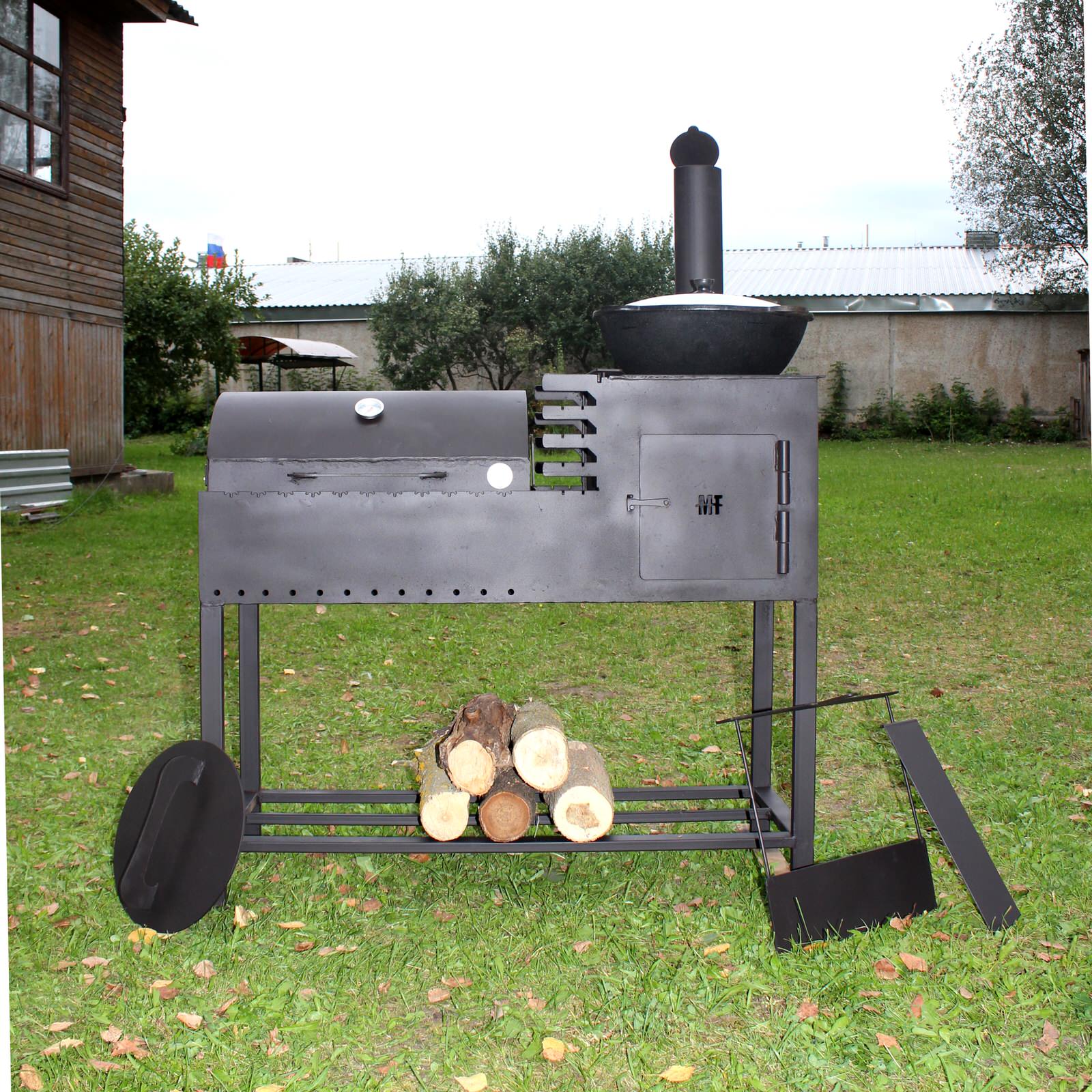 Профессиональный мангал-гриль 7 в 1