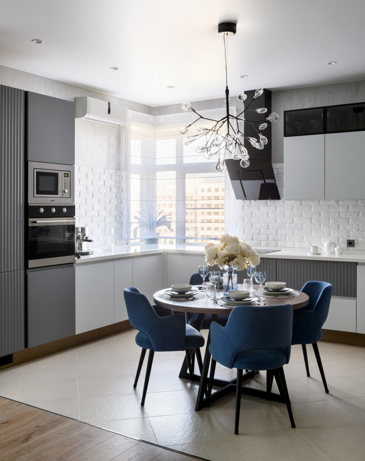 2022г. Фото квартиры 120 м2 в ЖК "Кедровый"