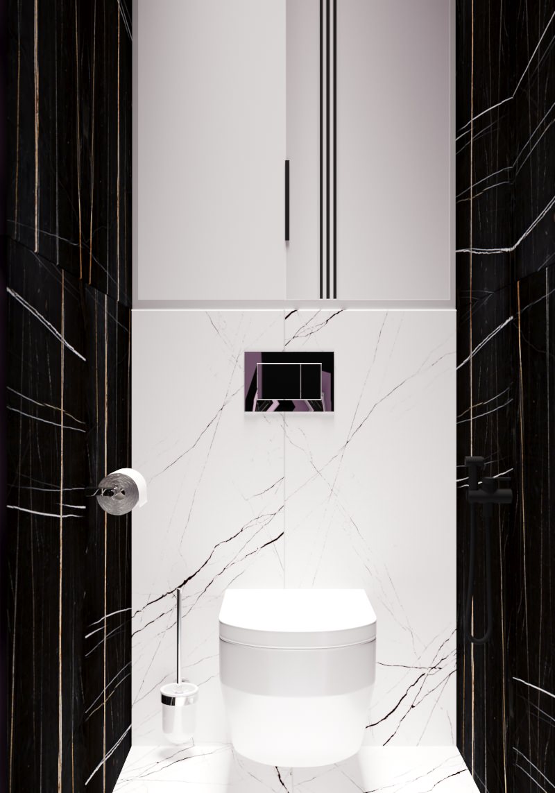 Двухкомнатная квартира общей 69 м2 в ЖК "Гагаринские высотки"