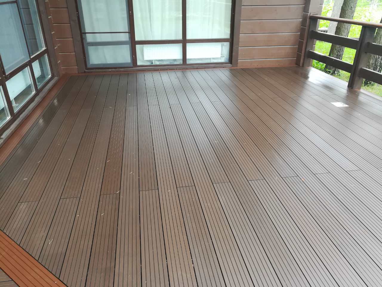 Переделываем террасу выполненную из древесины.