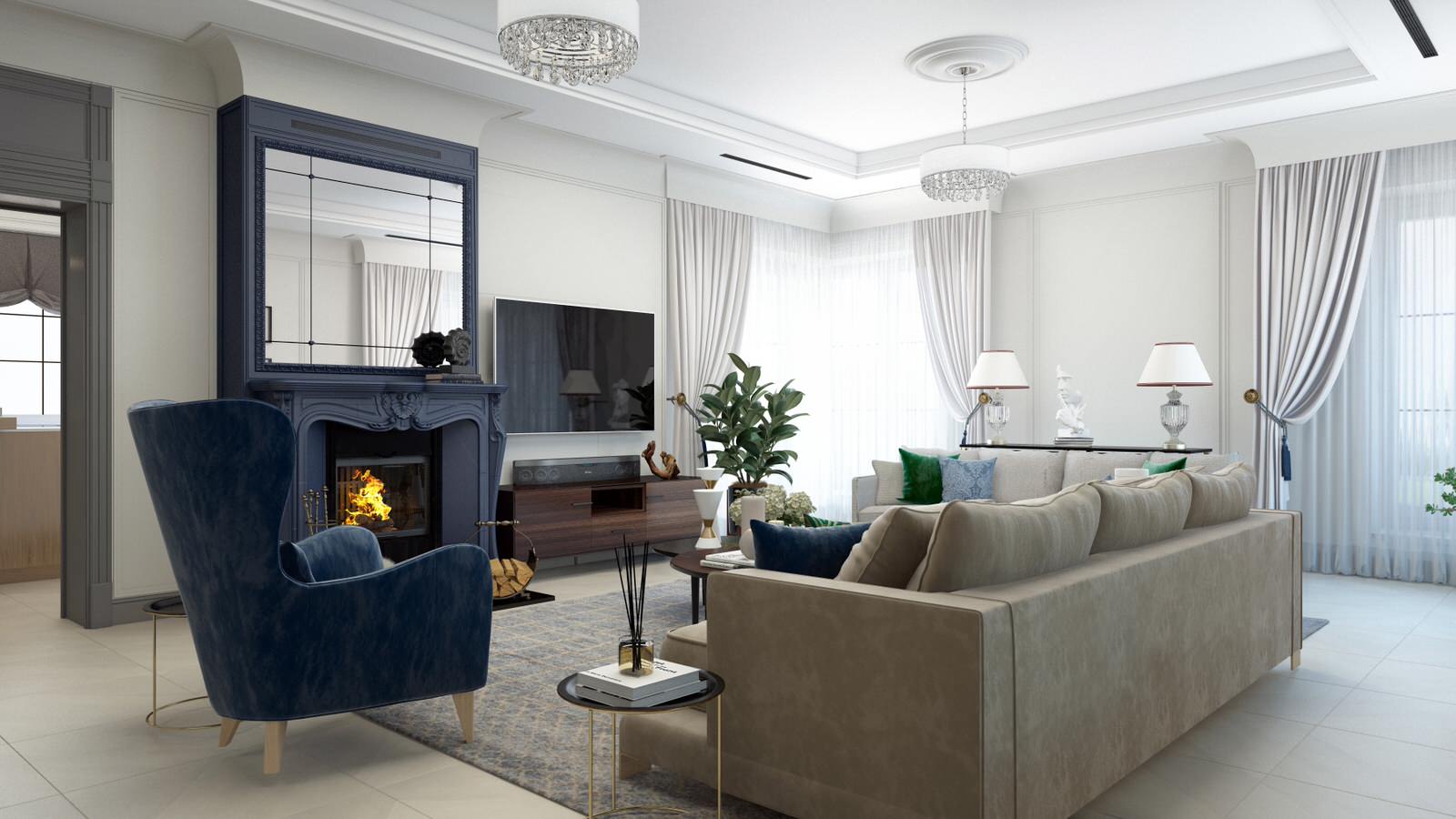 Загородный дом