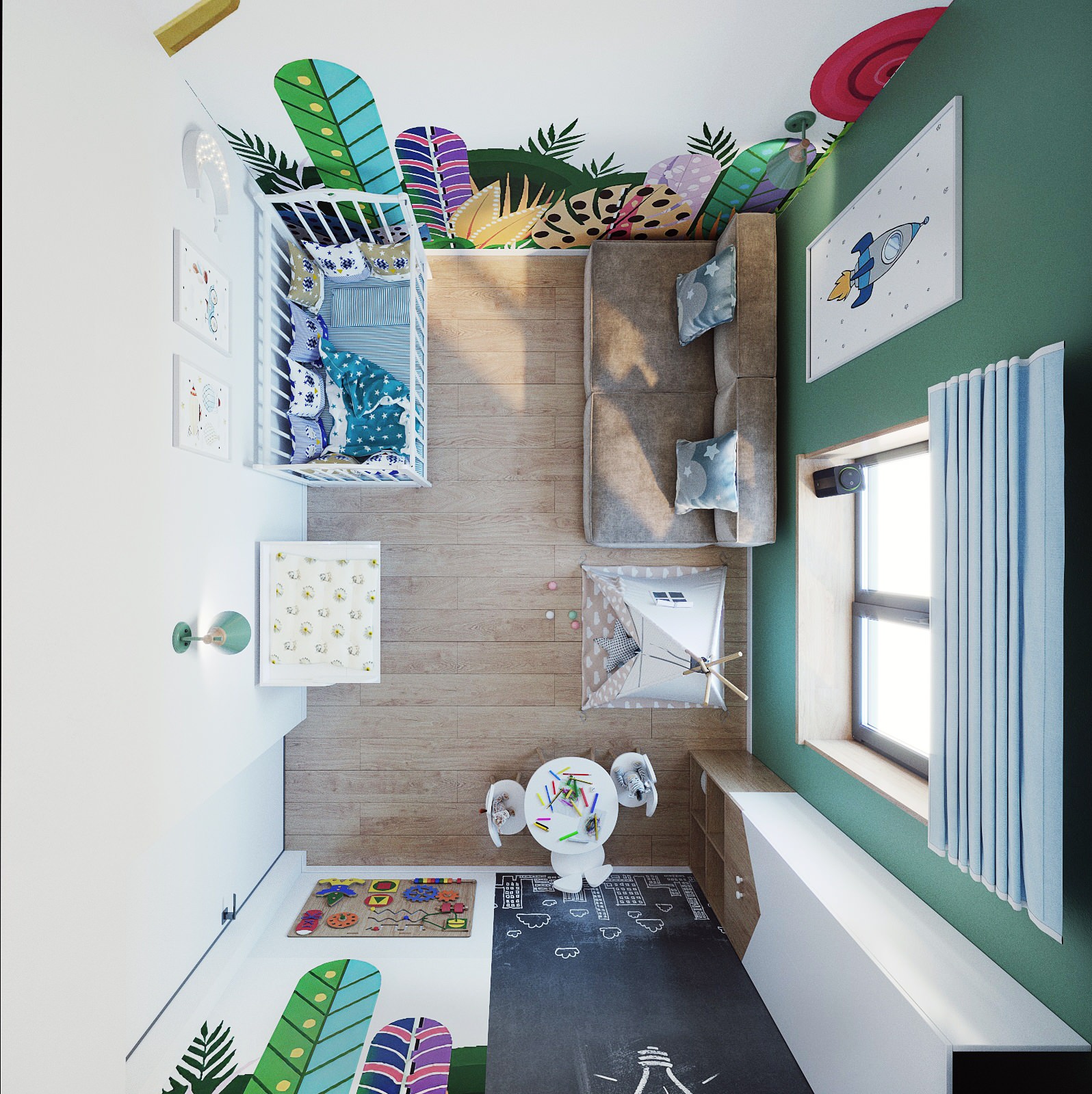 Проект интерьера частного дома