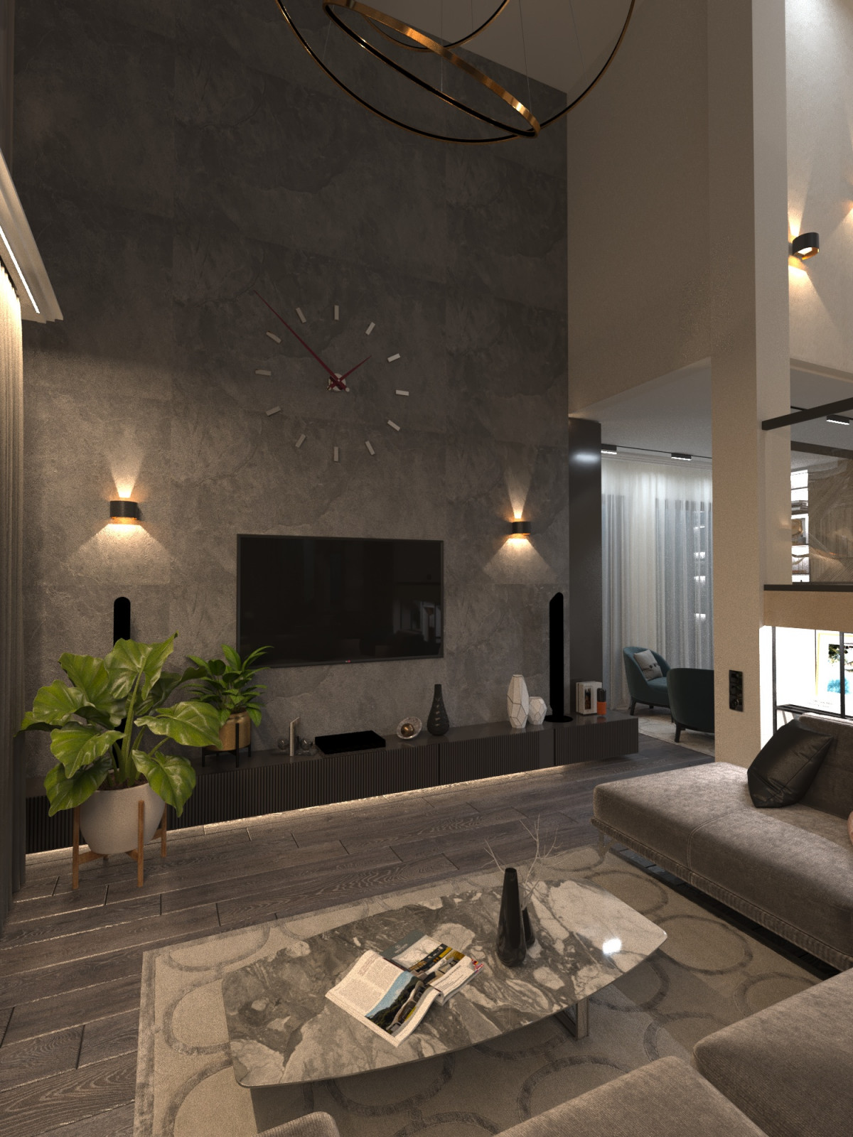 интерьер частного дома.1 этаж