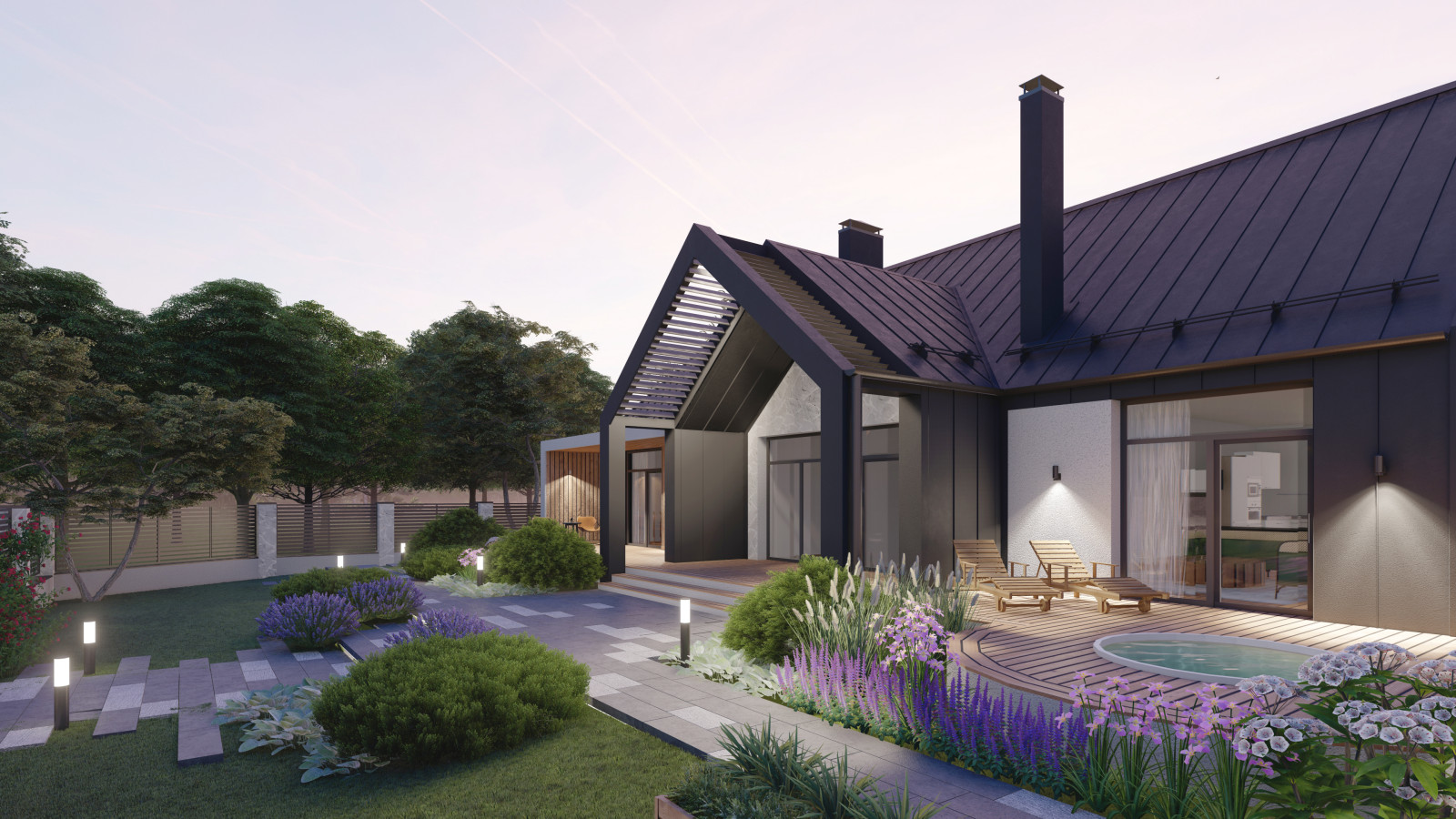 дом 260м2 с баней на участке 8,5 сот