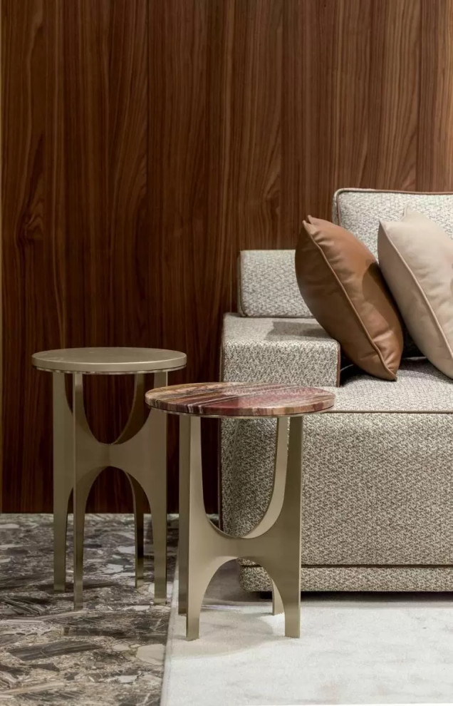 Captivating Coral Living Room