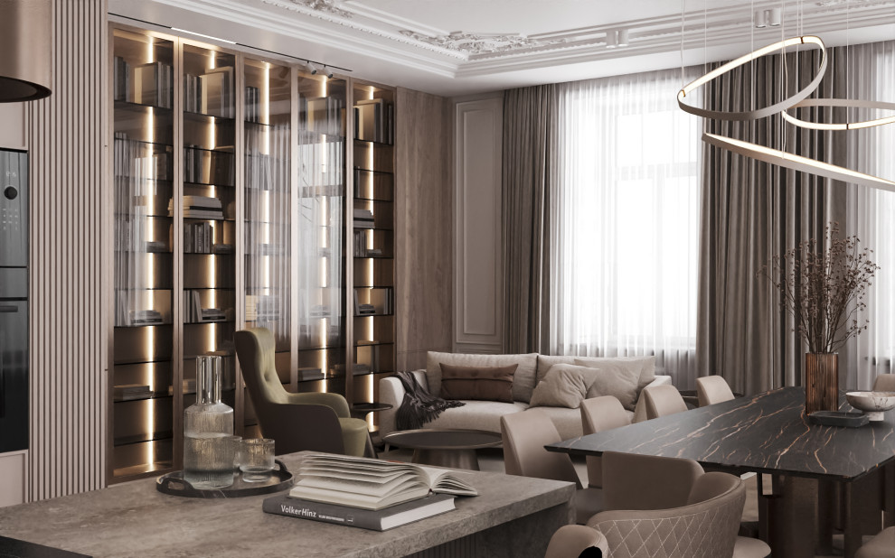 Гостиная-столовая