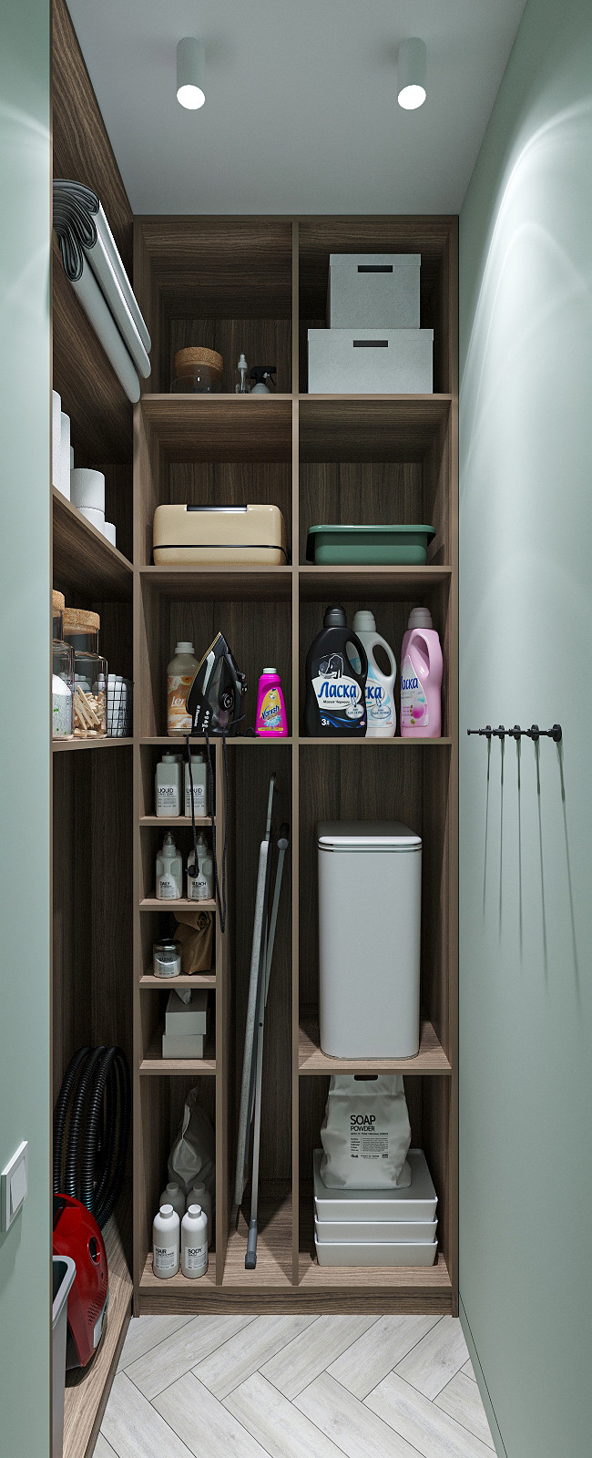 Древесно-мятное дуновение.