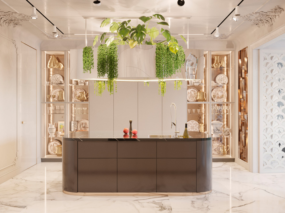 Проект элитного дома. Коттеджный поселок "Резиденции Бенилюкс" в Подмосковье.