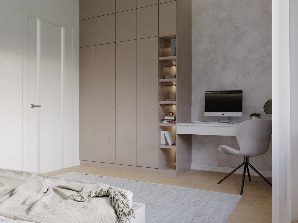 Спальня в нежных тонах