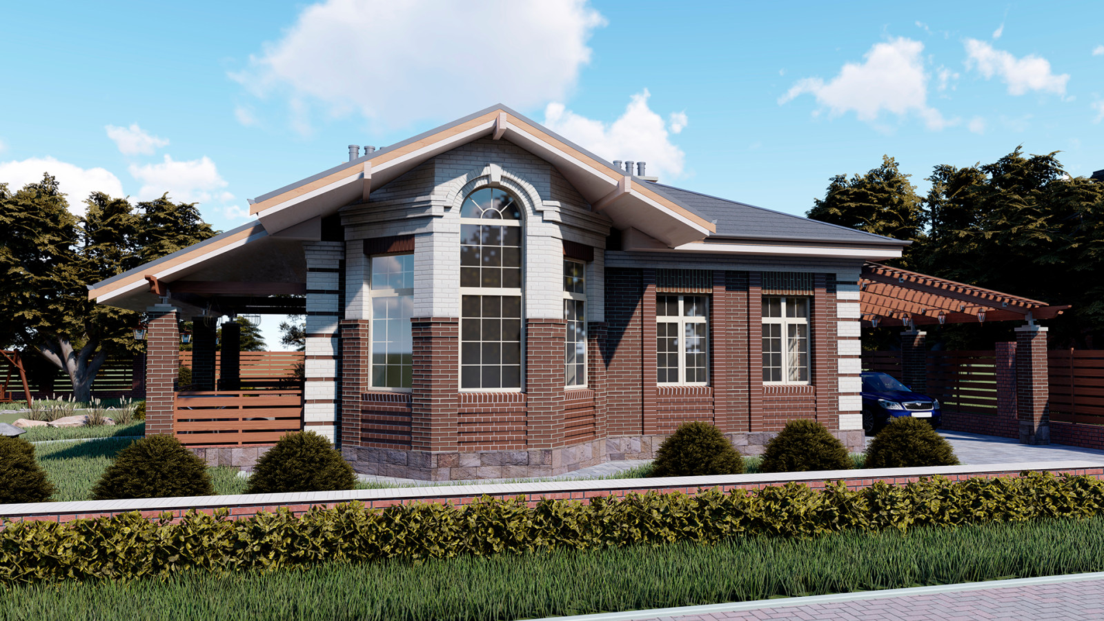 Загородный дом "sunset village"