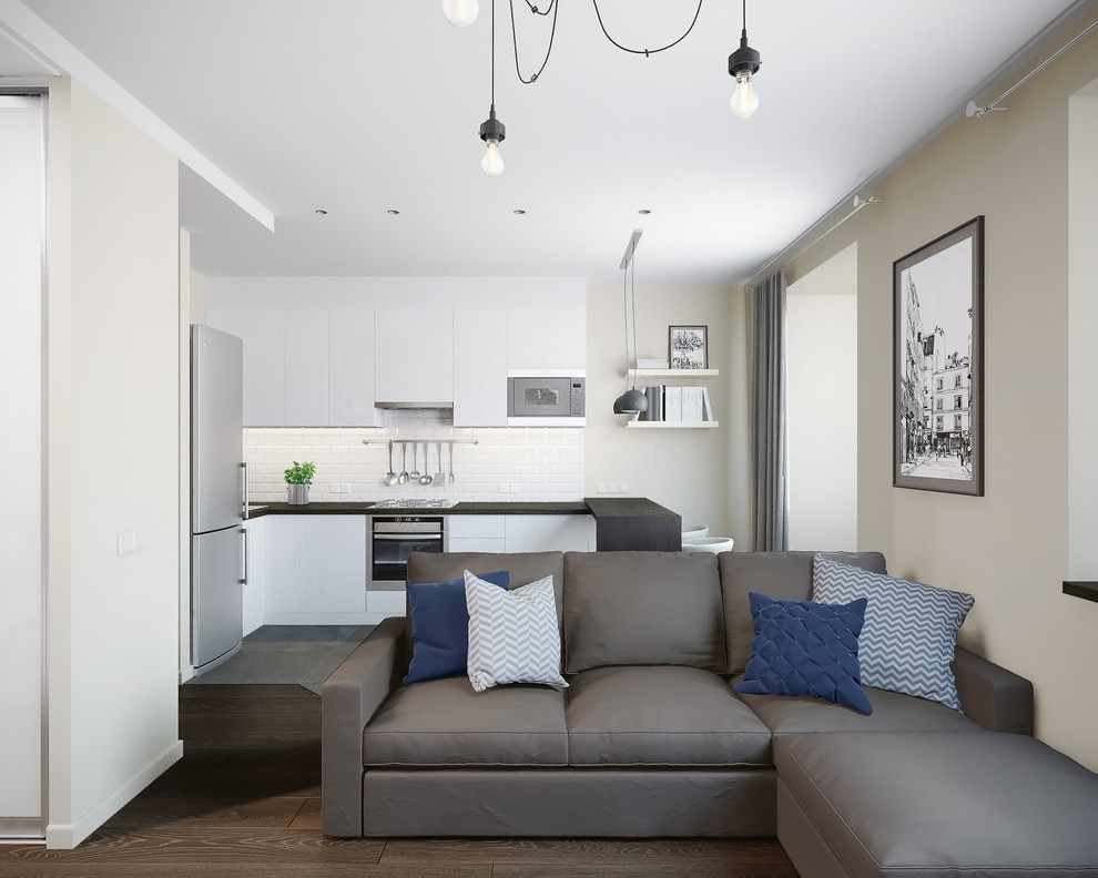 Обложка проекта: Однокомнатная квартира для молодой семьи