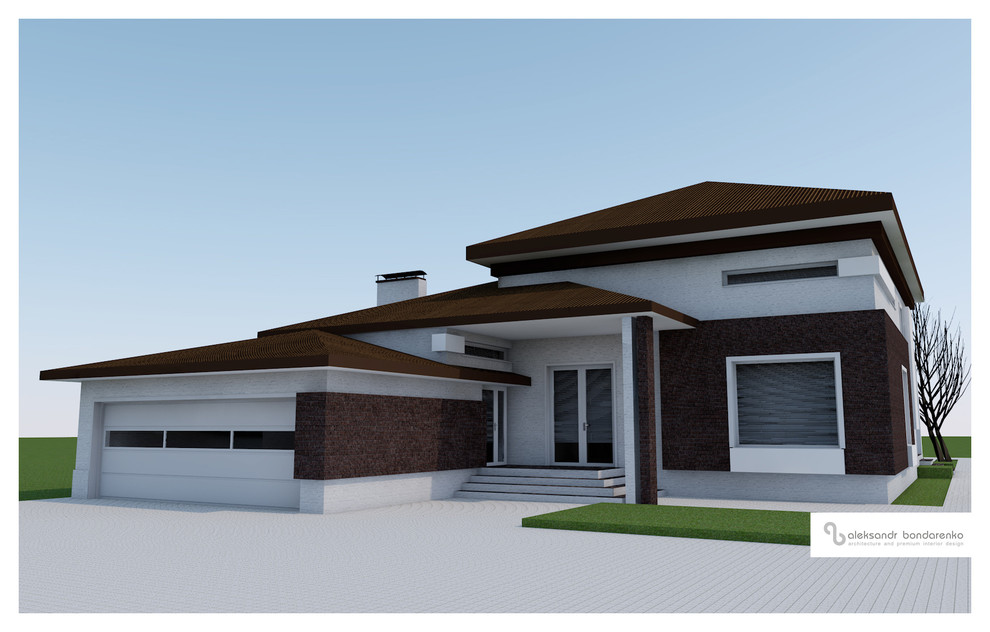 Архитектурный проект коттеджа в г.Краснодаре