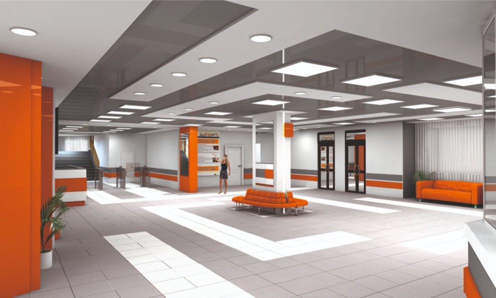 Холл Сибирского Федерального Университета г. Красноярск