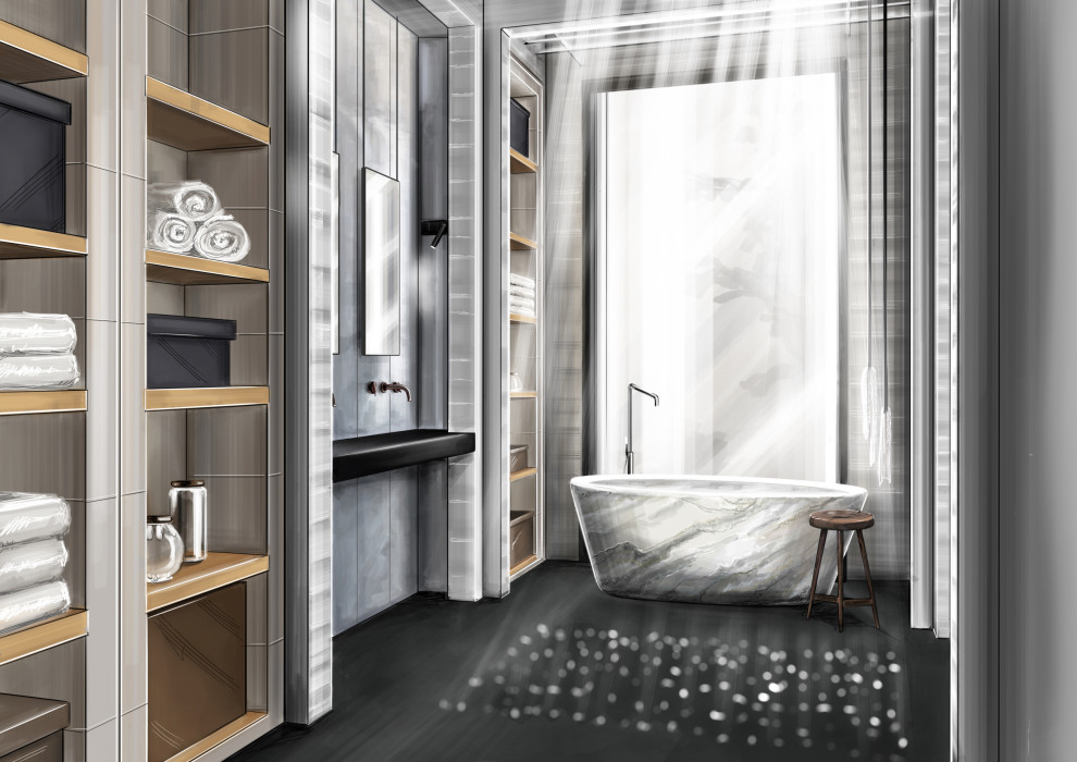 Проект "Блики Амстела" (Дачный дом во Внуково, 300 кв. м)