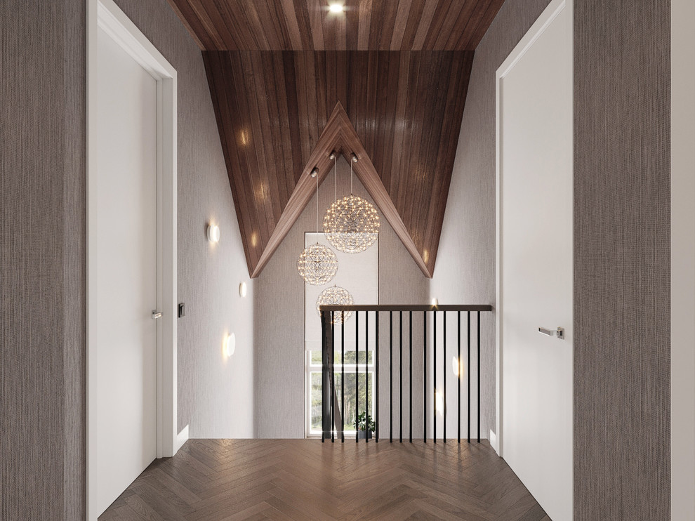 прихожая и лестница пос. хопилово