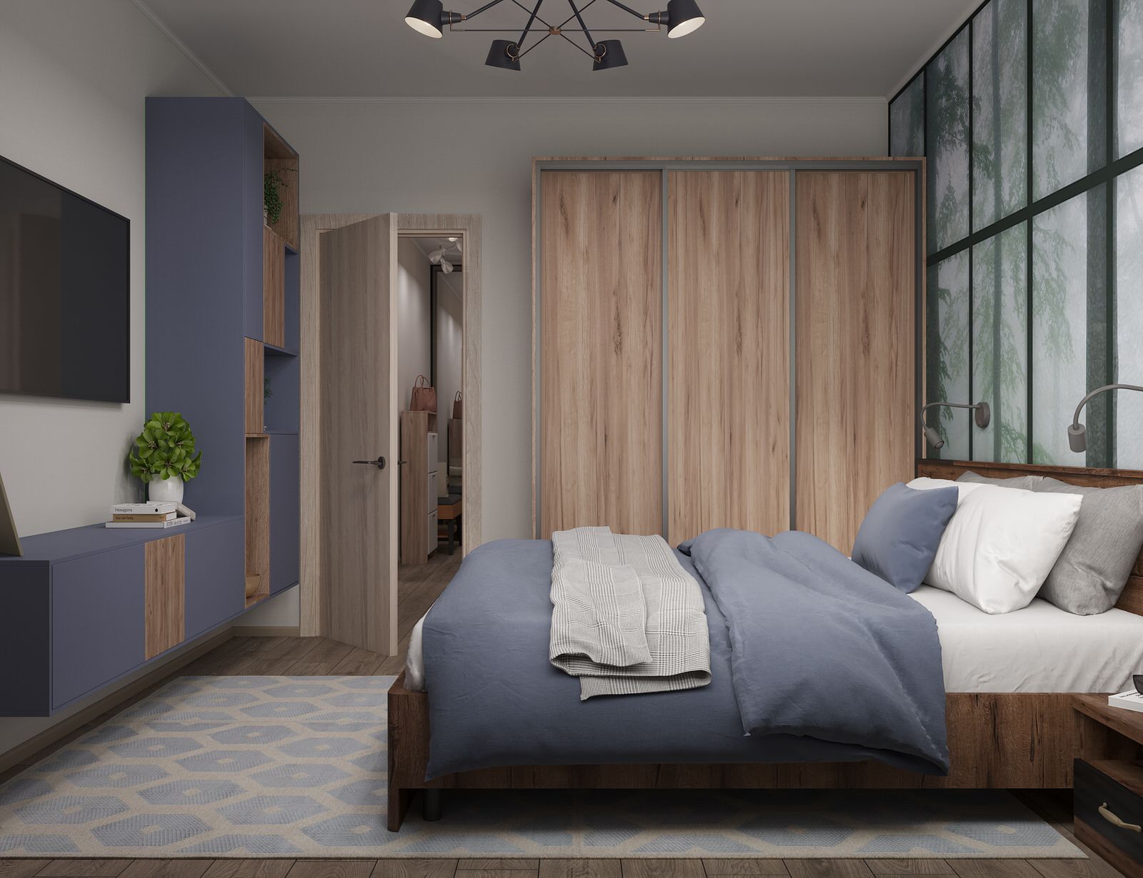 Двухкомнатная квартира в ЖК Континенты