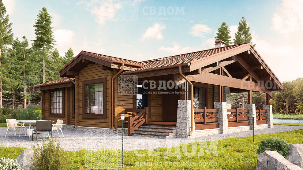 Спецпредложение на дома из клееного бруса