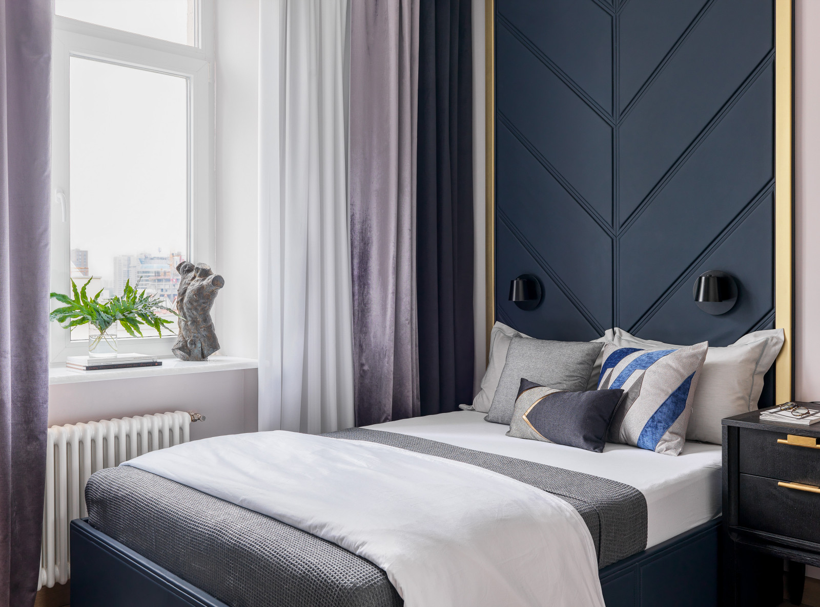 Проект недели: Три спальни в одной квартире