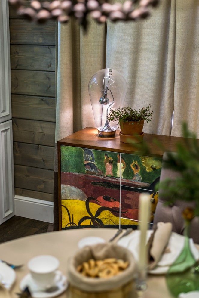 Дачная гостиная с лежанкой