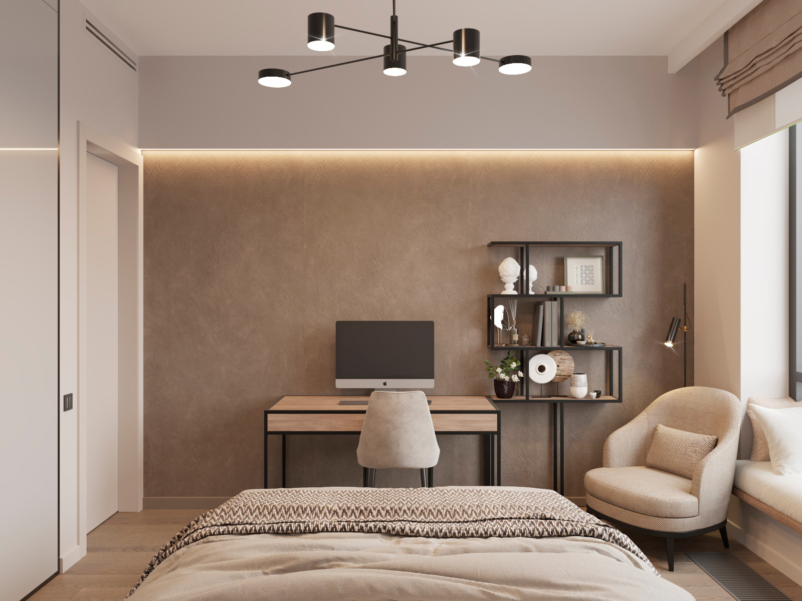 Дизайн интерьера квартиры 82 м.кв.