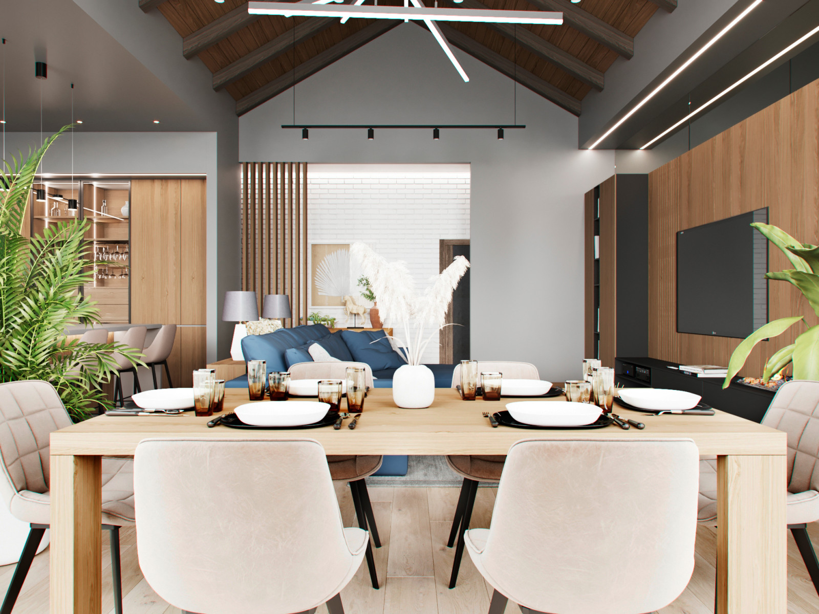 современный дом