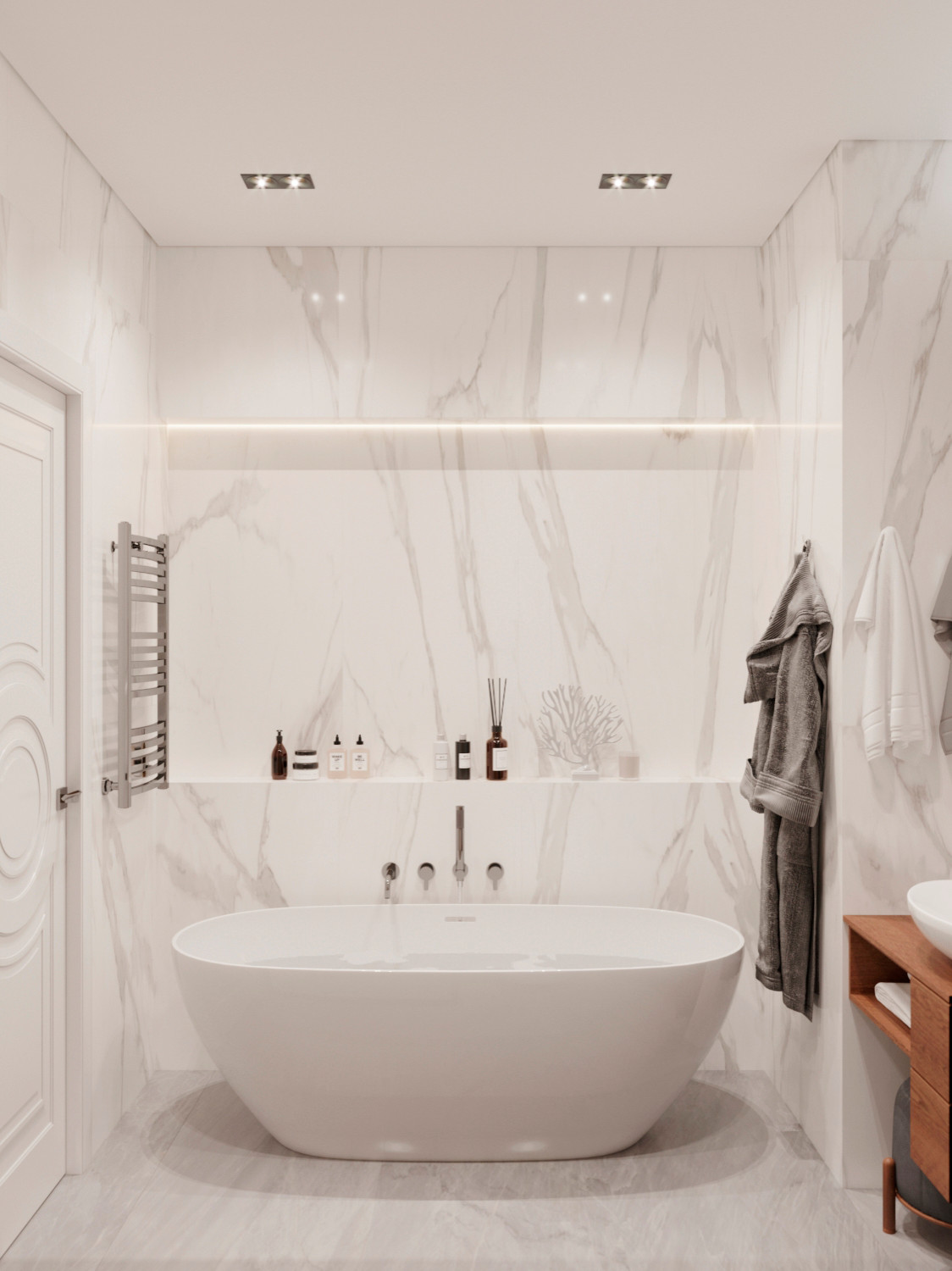 Обложка проекта: Ванная комната в таунхаусе