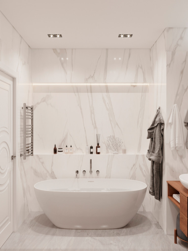 Обложка проекта: Ванная комната в таунхаусе