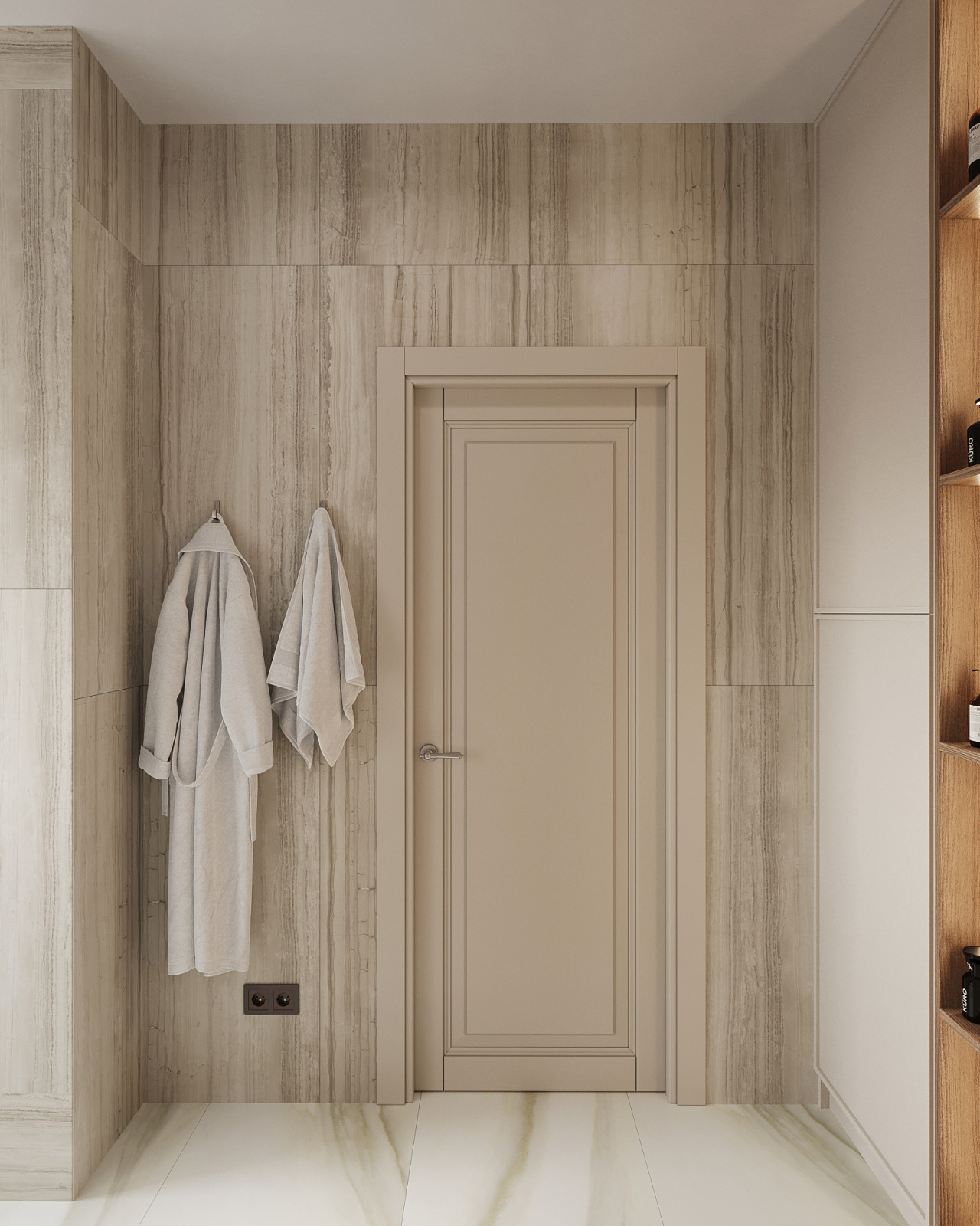 Душевая с окном в частном доме г. Казань