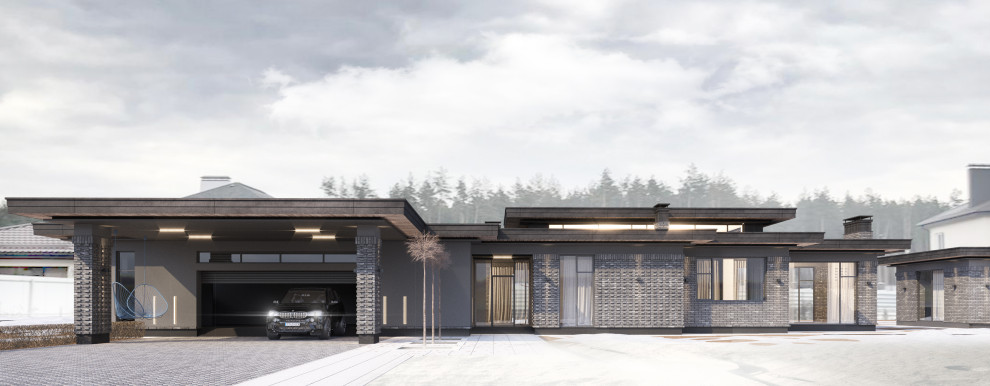 Обложка проекта: Одноэтажный дом в Ямном