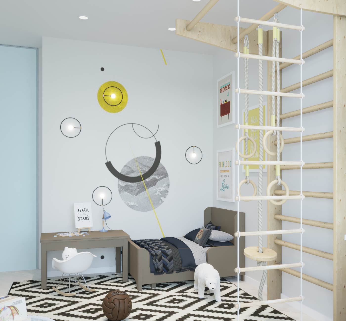 Квартира с небесными дверьми.