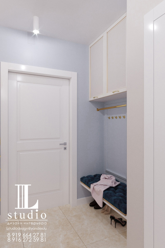 Обложка проекта: Неоклассика с голубыми акценатми