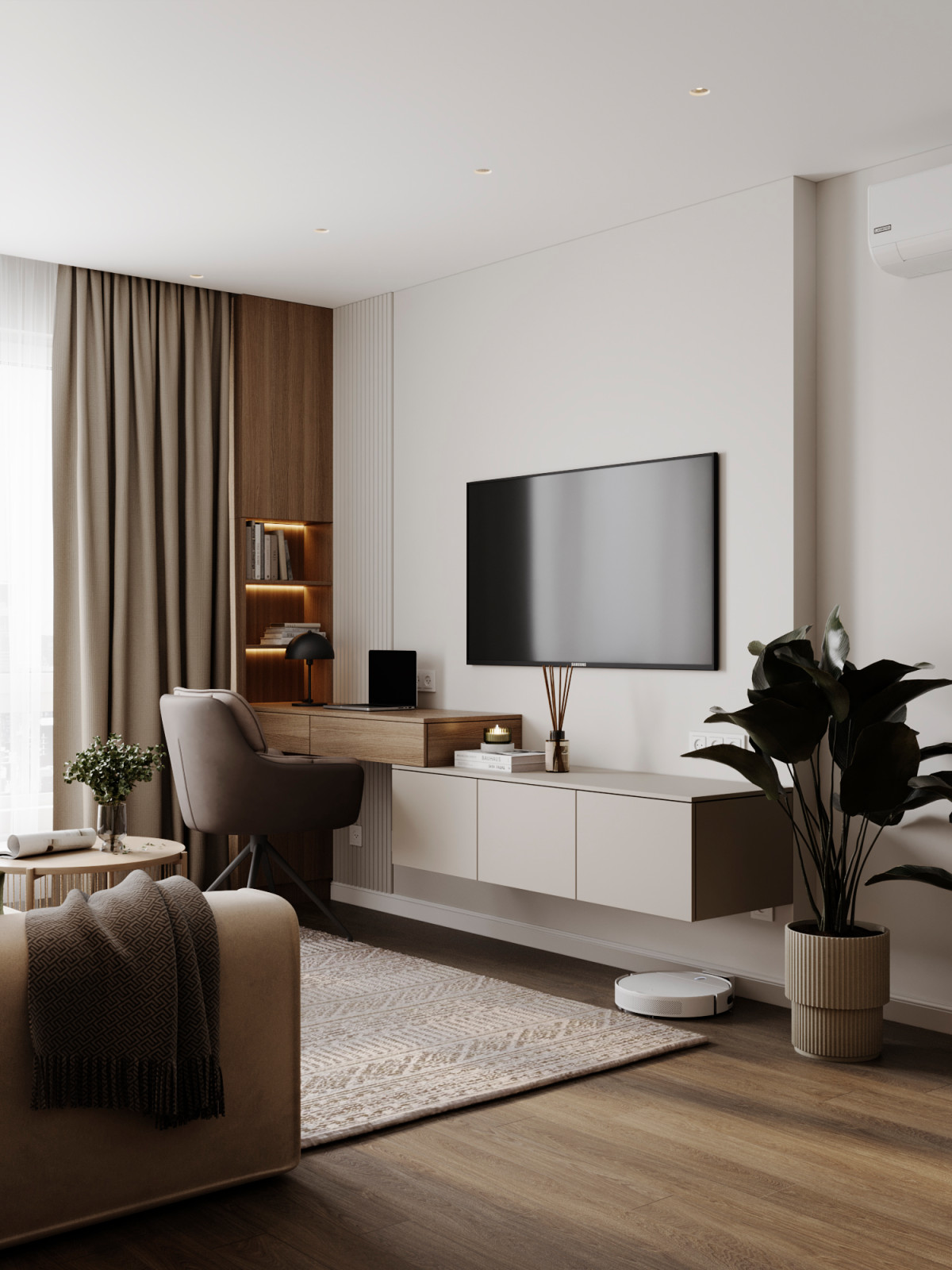 Интерьер квартиры от ПИК в ЖК Дмитровский парк