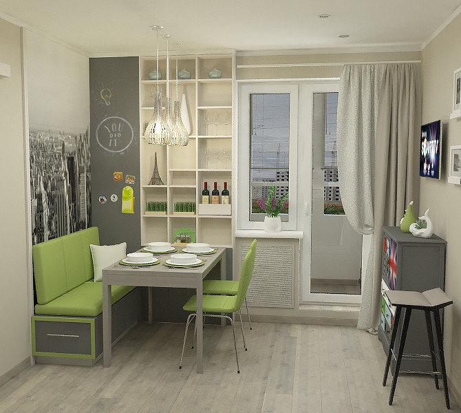 Дизайн интерьера квартиры в ЖК «Новая Охта»