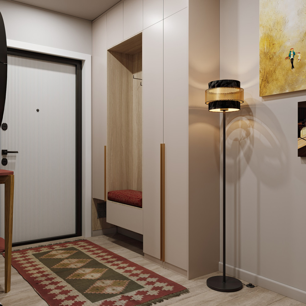 Обложка проекта: Прихожая в доме серии П-44