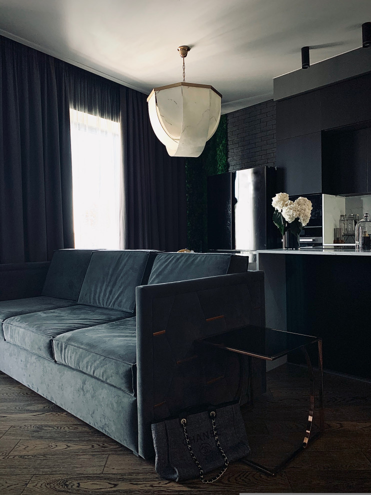 Дизайн-проект апартаментов "Актёр Гелакси" г. Сочи