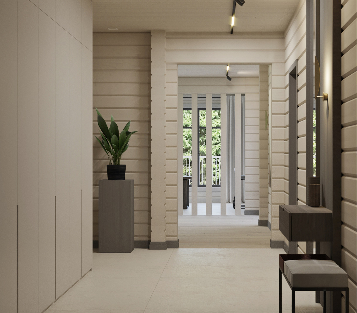 Интерьер загородного дома, 400 м2