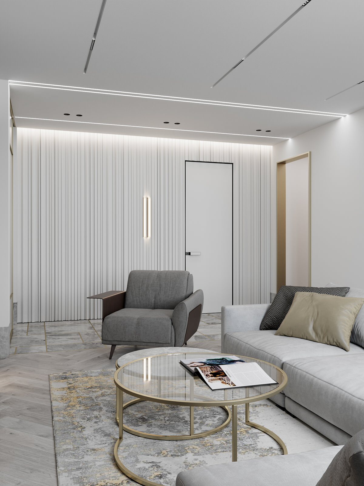 Дизайн трёхкомнатной квартиры на Смоленской улице | Санкт-Петербург | Россия |