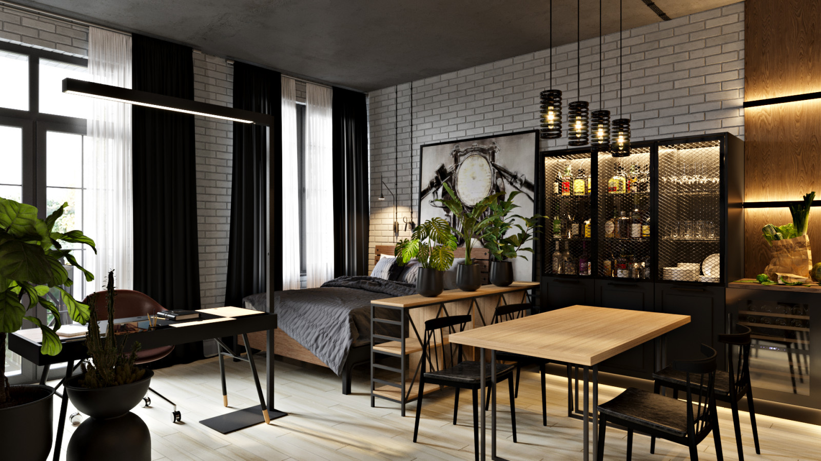 Обложка проекта: Лофт в Сокольниках