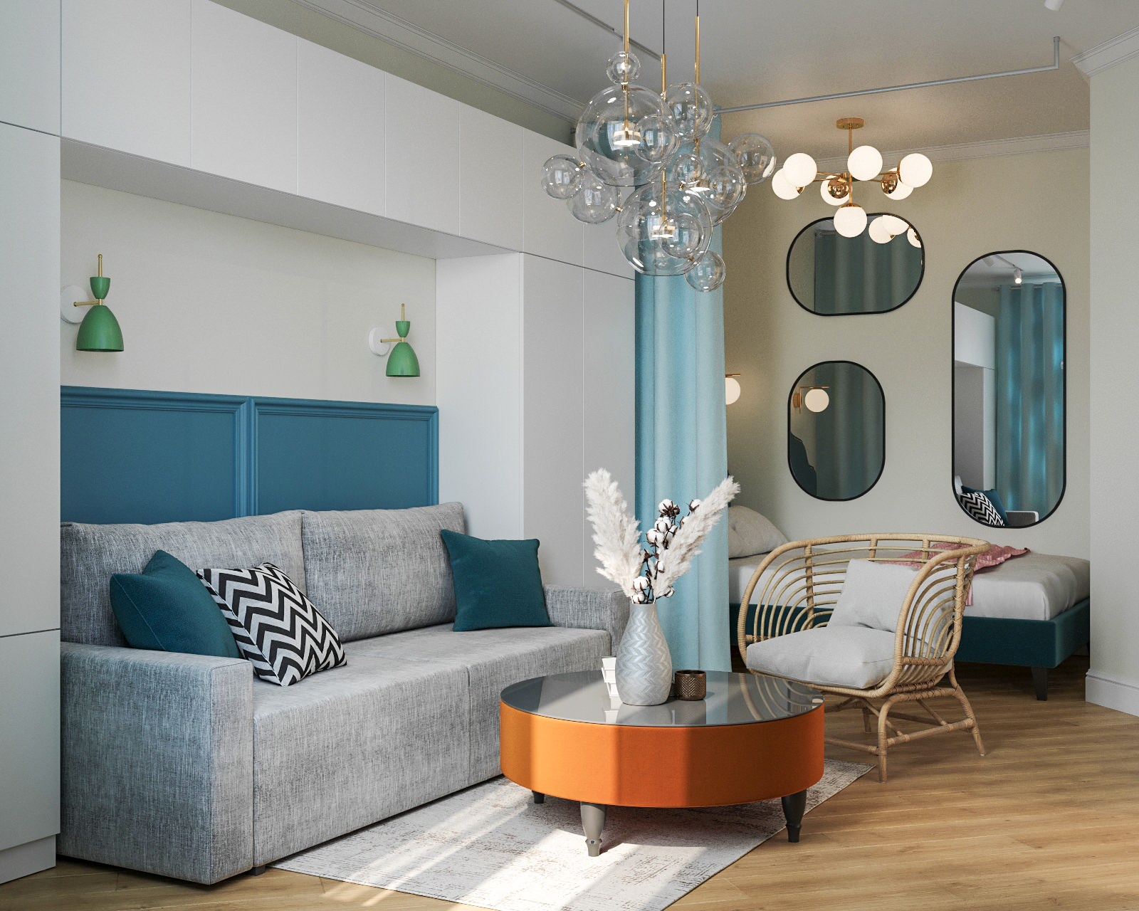 Спальня -гостиная