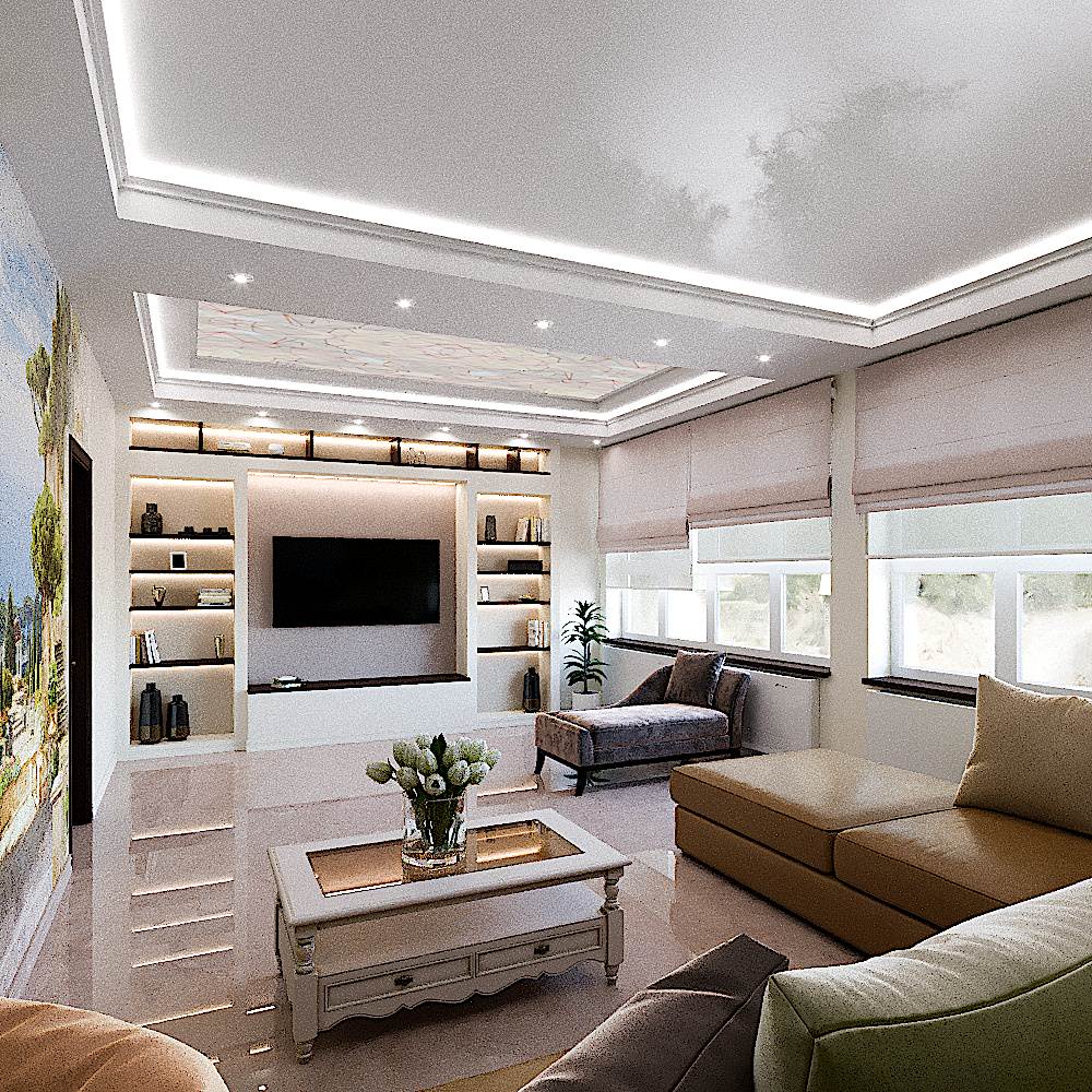 Дизайн-проект 3-х этажного особняка