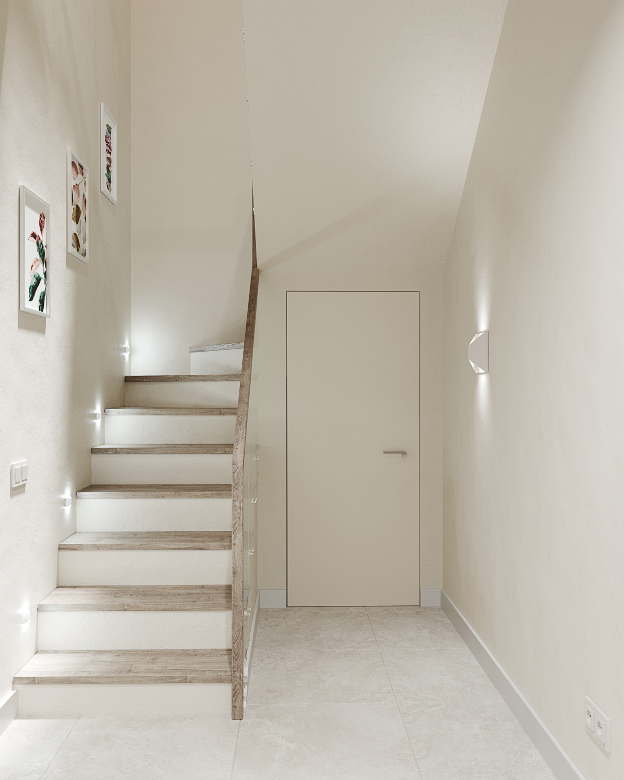 Проект частного дома "Helsinborg", лестница