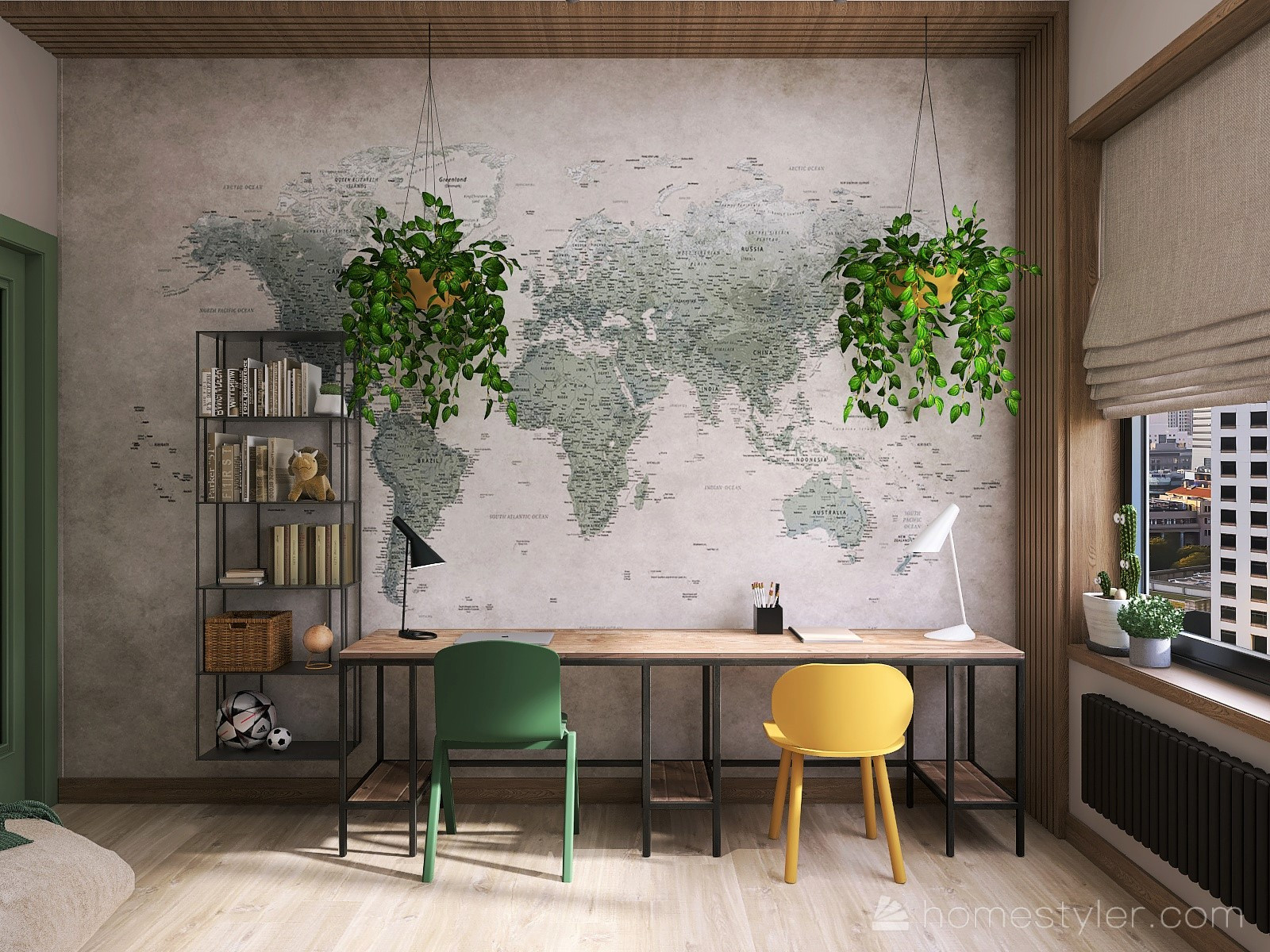 Детская в стиле лофт