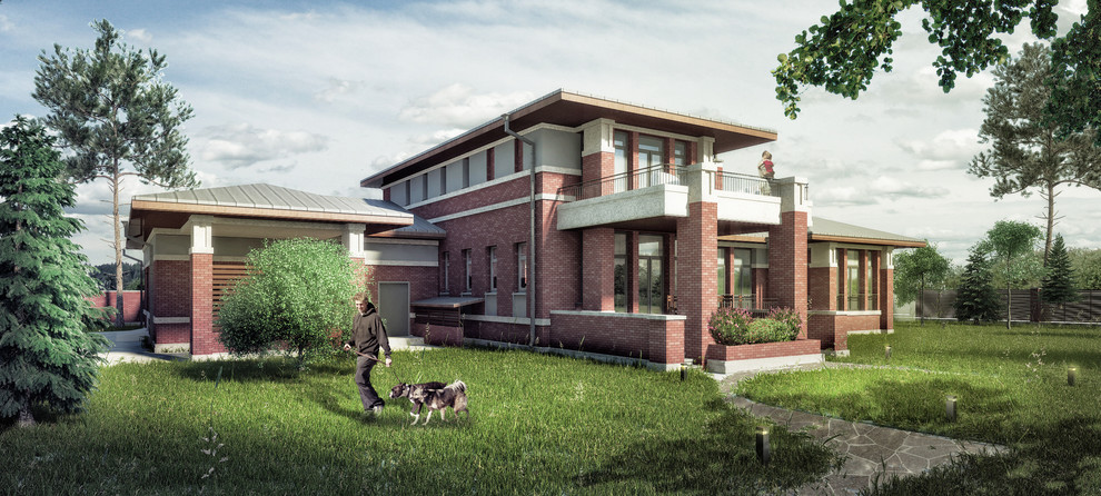 Индивидуальный жилой дом в деревне Черная Речка