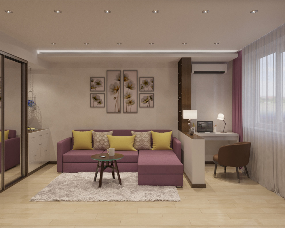 гостиная и коридор