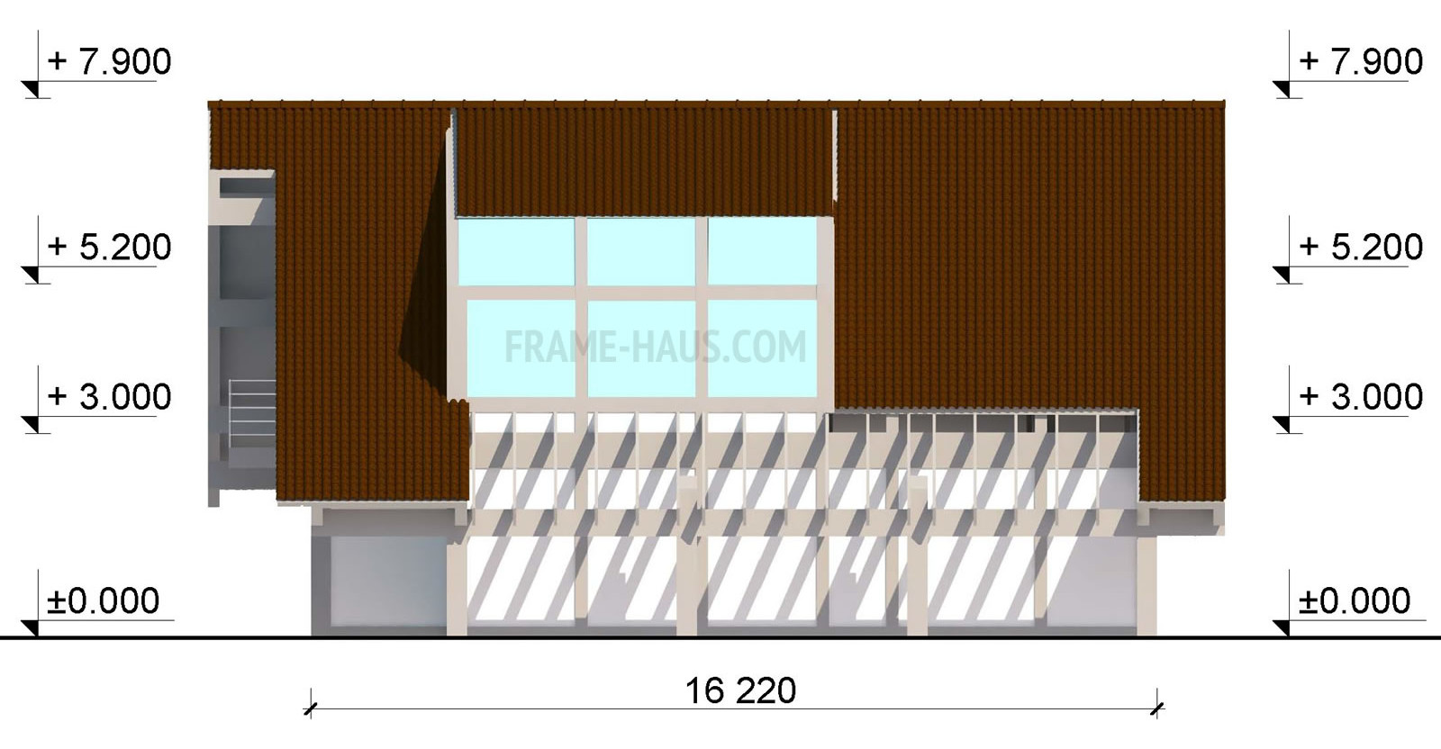 Фахверковый дом 350 м2
