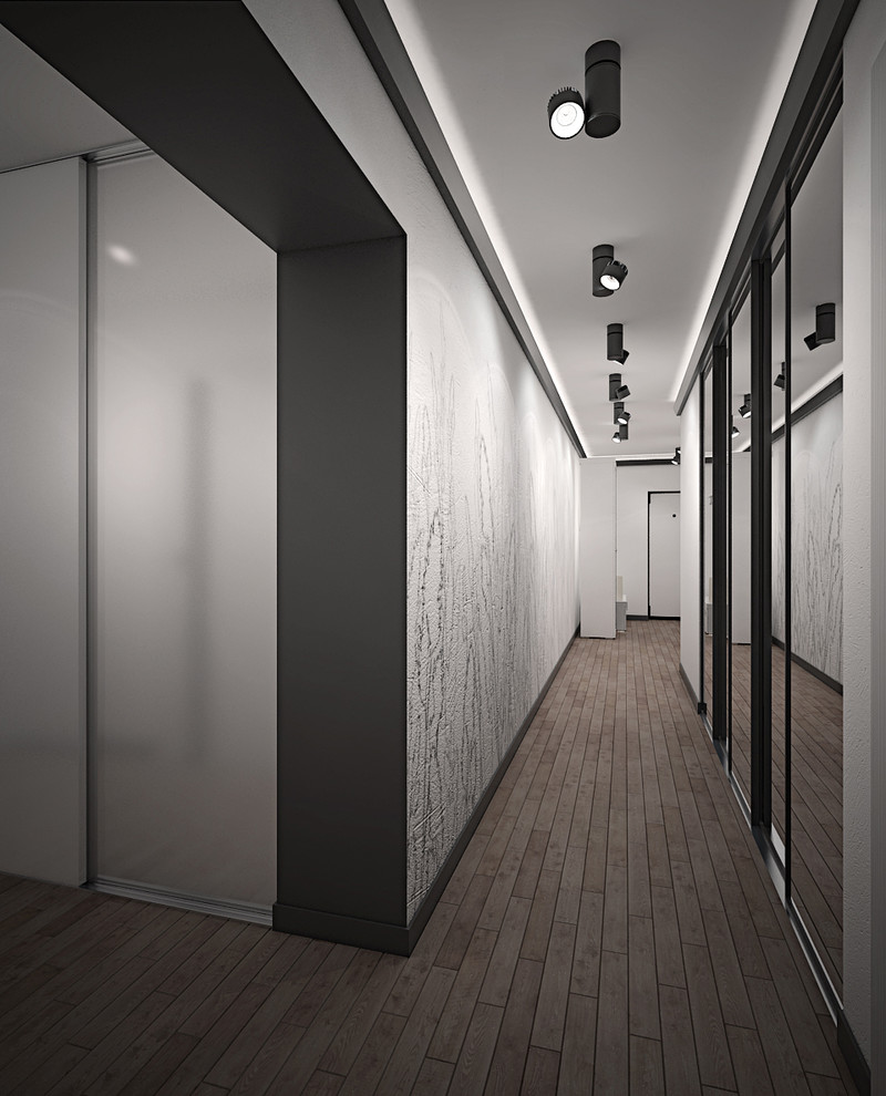 Дизайн-проект 3-х комнатной квартиры,103 м2. Стиль Современный