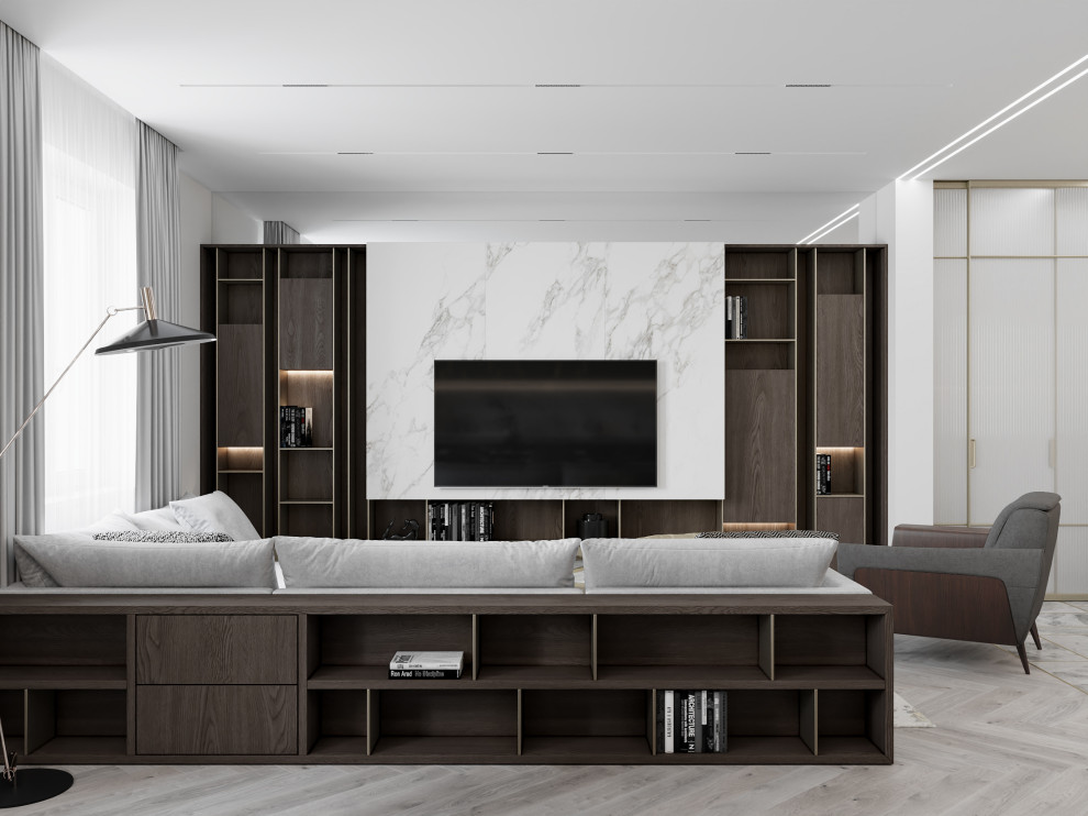 Дизайн трёхкомнатной квартиры на Смоленской улице | Санкт-Петербург | Россия |